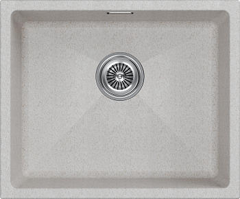 Кухонная мойка Paulmark LUMI 55UNI LU55-BE 46х56 цвет бежевый